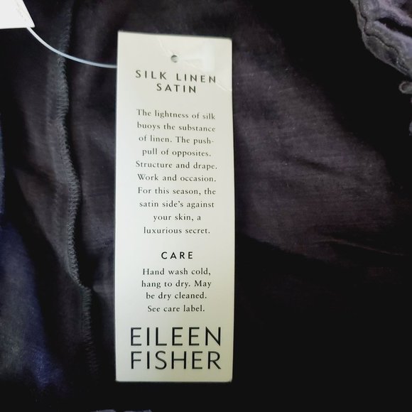 Eileen Fisher Mussel Fly-Frnt Crop Pant Sz M - Picture 10 of 10